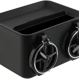 autobizarre Multifunctional Car Armrest Storage Box with 2Foldable Cup Holder,Storage Pocket Car Glove Box-picture-11