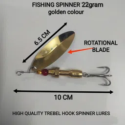 psns Spinner Brass, Steel Fishing Lure image 3