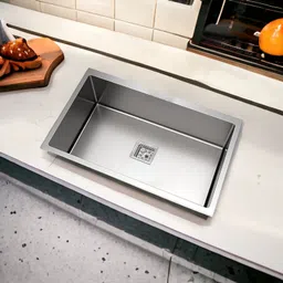 27 X 20 X 10 Handmade Kitchen Sink Matt Finish Single Bowl Stainless steel Matt Finish_A161 Vessel Sink-image-52