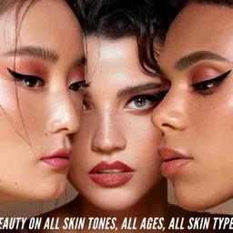 luster shine Liquid Eyeliner Intense Black Waterproof Matte Long Lasting Formula 6 ml image 2