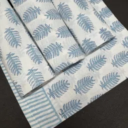 The Linenfold White Printed ["White"] Handkerchief image 3