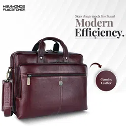 hammonds flycatcher Men Brown Messenger Bag image 2