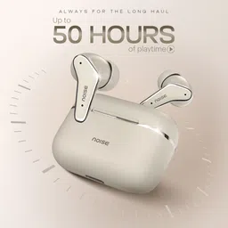 noise Buds VS102 Elite with 50Hr Playtime, ENC, Quad Mic, Chrome finish Flybird Design Bluetooth Headset image 4
