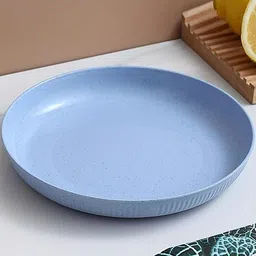 vortipu Lightweight Wheat Straw Plates - 9.05" Unbreakable Dinnerware Dinner Plate-picture-27