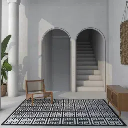 jaipur rugs Grey Stripe Wool 8 x 10 ft Flat Weave Dhurrie-picture-28