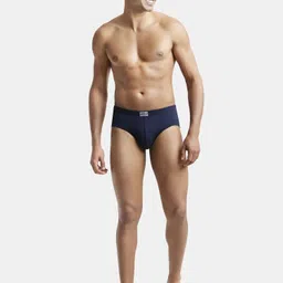 jockey Pack of 2 8035 Super Combed Cotton Solid Men Brief image 5