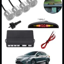 Car Premium 4 Silver Reverse Parking Sensor-AP25B245 Car Premium 4 Silver Reverse Parking Sensor-AP25B245 Parking Sensor-image-66