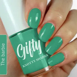 gifty No Toxin Nail Lacquer (Brights Combo) Diva Collection4 Sky Blue,Dark Green,Purple,Dark Blue image 3