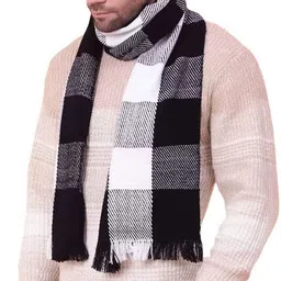 Paryag Checkered Men Muffler image 2