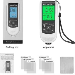 DFT Digital Film Thickness Gauge Automotive Tester Fe and NFe Measuring Range Digital Caliper-image-23