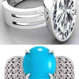 Moonstone Stone Silver Adjustable Ring Sterling Silver Ring-image-77