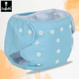 ineffable Washable Baby Cloth Diaper Reusable, Adjustable Size, Waterproof, with Insert image 4