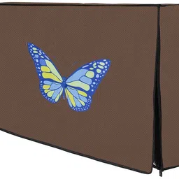 JM Homefurnishings Padded Cover, Dust Cover, etc. for 49 inch Computer Monitor, TV, LCD Monitor, etc. - LEDPBeigeJJ0149IN image 2