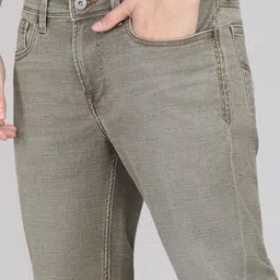 killer Men Slim Mid Rise Green Jeans image 5