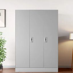 godrej interio Slimline Metal 3 Door Wardrobe In Royal Ivory Colour With Locker-picture-24