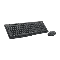 logitech MK295 Silent Wireless Keyboard & Mouse Combo (Spill Resistant, Black) image 2