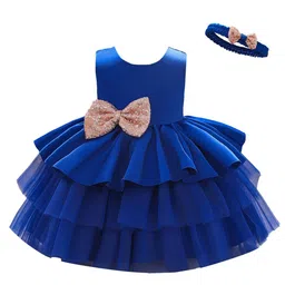 StyleCast Girls Layered Balloon Fit and Flare Mini Dress-picture-22