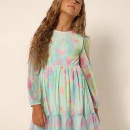 Vero Moda Girls Floral Print Fit & Flare Mini Dress-picture-28