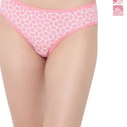 Clovia Women Pack of 3 Geometric Printed Anti Microbial Low Waist Bikini Briefs-picture-15