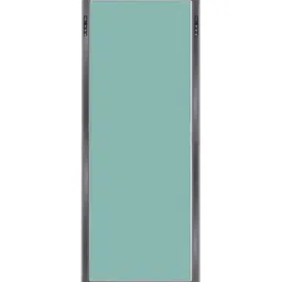 k k glass & aluminium Rectangle (24X60) Yellow Wall Mirrors image 5