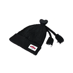 KID-O-WORLD Kids Self Design Woollen Beanie image 2