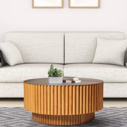 newake Priyal Coffee Table In Teak Colour-picture-28