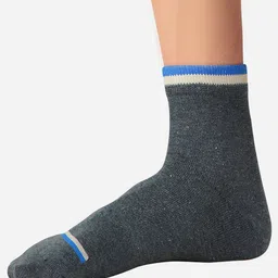 Bodycare Men Pack Of 2 Patterned Anti Bacterial Above Ankle Length Socks image 4