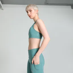 puma Mid Impact Graphic Women's Training Bra image 2