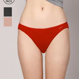 AshleyandAlvis Women Pack of 3 Anti-Bacterial Bamboo MicroModal Bikini AA-BK-EB-AN-SR-image-84