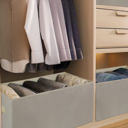 HOUSE OF QUIRK Grey 3-Pieces Drawer Organizers-image-62
