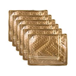 atorakushon Gold-Toned Set of 6 Reusable Multi-Utility Organisers-picture-30