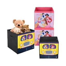 Kuber Industries Pink & Yellow 4 Pcs Drawer Organisers 33 L image 2