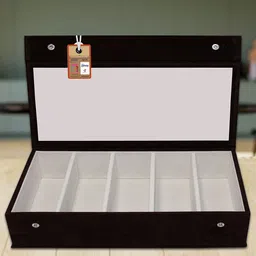 atorakushon Unisex Brown Solid Goggles Organiser image 2