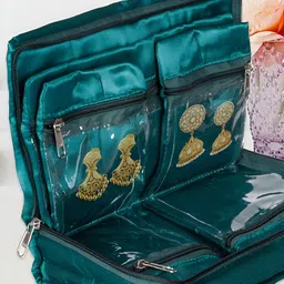 Kuber Industries Burgundy 3 Pcs Reusable Jewellery Organisers image 3