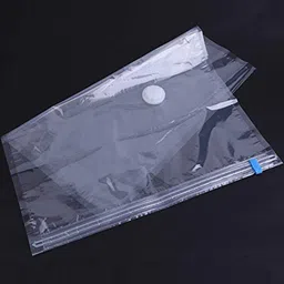 Kuber Industries 12 Pcs Transparent Vacuum Storage Bags With Hand Pump image 5