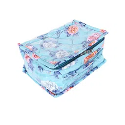 Kuber Industries Blue Printed PVC Foldable Pouch Organisers image 2