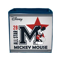 Kuber Industries Set Of 3 Blue Disney Star Mickey Printed Wardrobe Organisers image 2