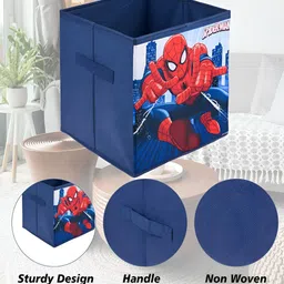 Kuber Industries Navy Blue 5 Pcs Regular Drawer Organisers image 4