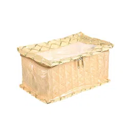 Kuber Industries Cream-Coloured Self-Designed Jewellery Organiser image 4