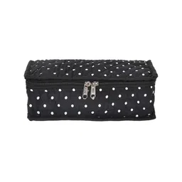 Kuber Industries Set Of 2 Black Printed Jewellery Organizers image 5