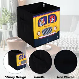 Kuber Industries Black 3 Pcs Regular Multi-Utility Organisers image 5