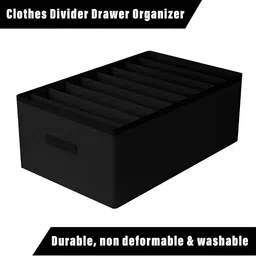 Kuber Industries Black and Blue 2 Pieces Reusable Multi-Utility Organisers image 5