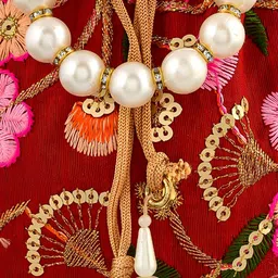 Kuber Industries Set Of 3 Embellished Potli image 4