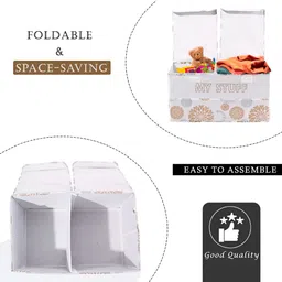 Kuber Industries White Regular Drawer Organiser image 2