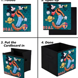 Kuber Industries Navy Blue 2 Pieces Regular Drawer Organiser image 5