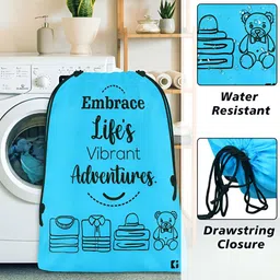 Kuber Industries Blue & Black 4 Pieces Multi-Utility Organisers image 2