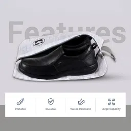 Kuber Industries Grey 12 Pieces Printed Shoes Organiser image 3