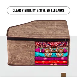 Kuber Industries Brown & Beige 12 Pieces Regular Drawer Organisers image 3