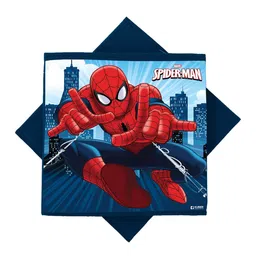 Kuber Industries Pack Of 4 Blue Printed Foldable Large Laundry Bags With Handle image 2