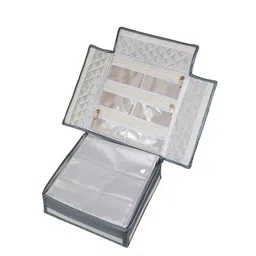 atorakushon Grey Solid Jewellery Organizer image 4